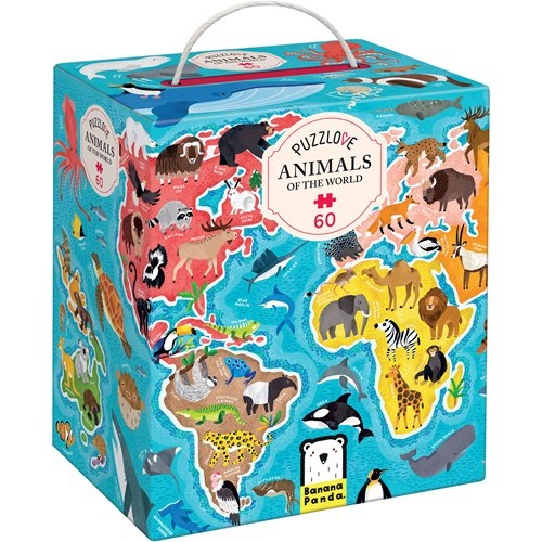 Puzzlove Animals Of the World Puzzles Сложувалка (4+)