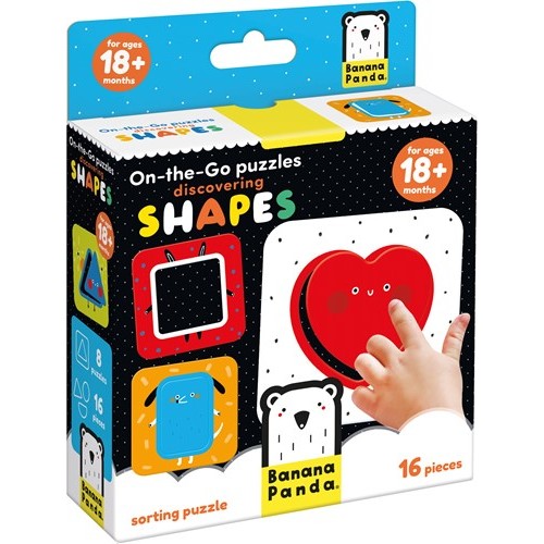 On-the-Go Puzzle Discovering Shapes Едукативен Сет (18m+)