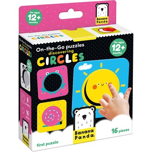 On-the-Go Puzzle Discovering Circles Едукативен Сет (18m+)