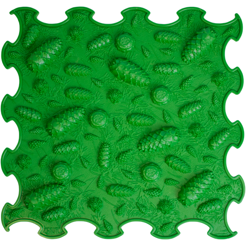 Sensory Mat Pinecones Dark Green Подлога