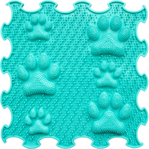 Sensory Mat Lucky Paws Sea Turquoise Подлога